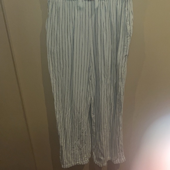 Old Navy boho styled pin striped jumper with embroidery size Small - Picture 3 of 9